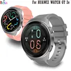 Ремешок для часов Huawei Watch GT 2e Watch2 pro, силиконовый браслет 47 мм для Amazfit GTR, замена 22 мм, умный Браслет