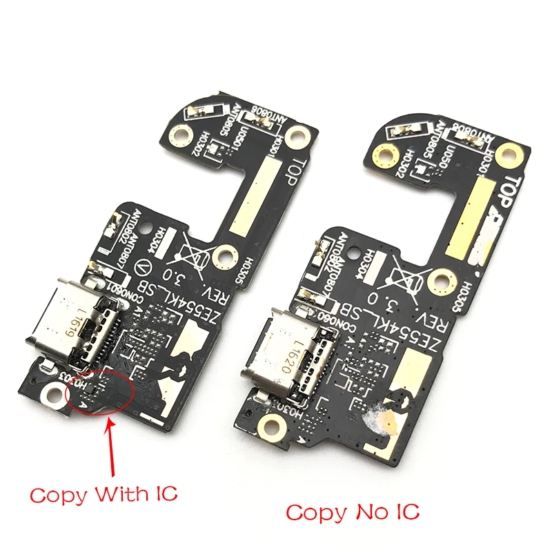 5pcs/lot New USB Power Charging Connector Plug For ASUS Zenfone 4 ZE554KL Dock Port Mic Microphone Flex Cable Board | Мобильные