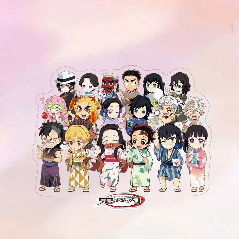 

Demon Slayer Keychain Figure Kamado Tanjirou Nezuko Action Figures Arcylic Zenitsu Inosuke Kimetsu No Yaiba Figure Accessories