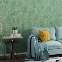 american rural pastoral dark green wallpaper solid color nostalgic style bedroom living room non woven background wallpaper
