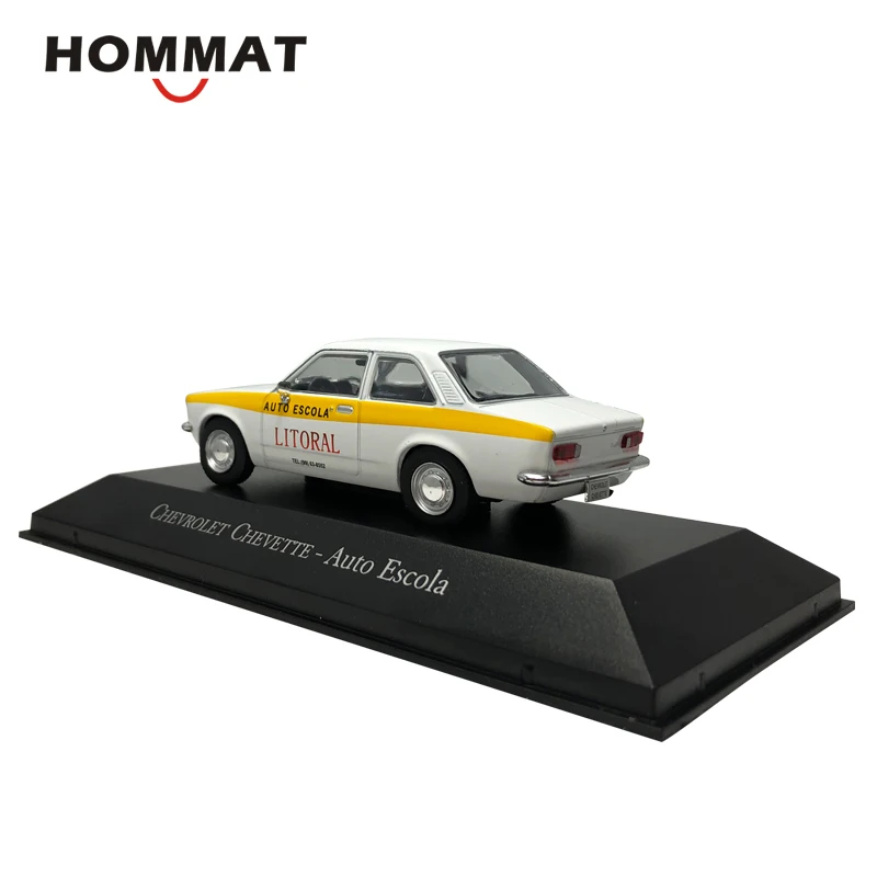 HOMMAT 1:43 Масштаб Chevette Авто Escol винтажная модель автомобиля сплав металл литая