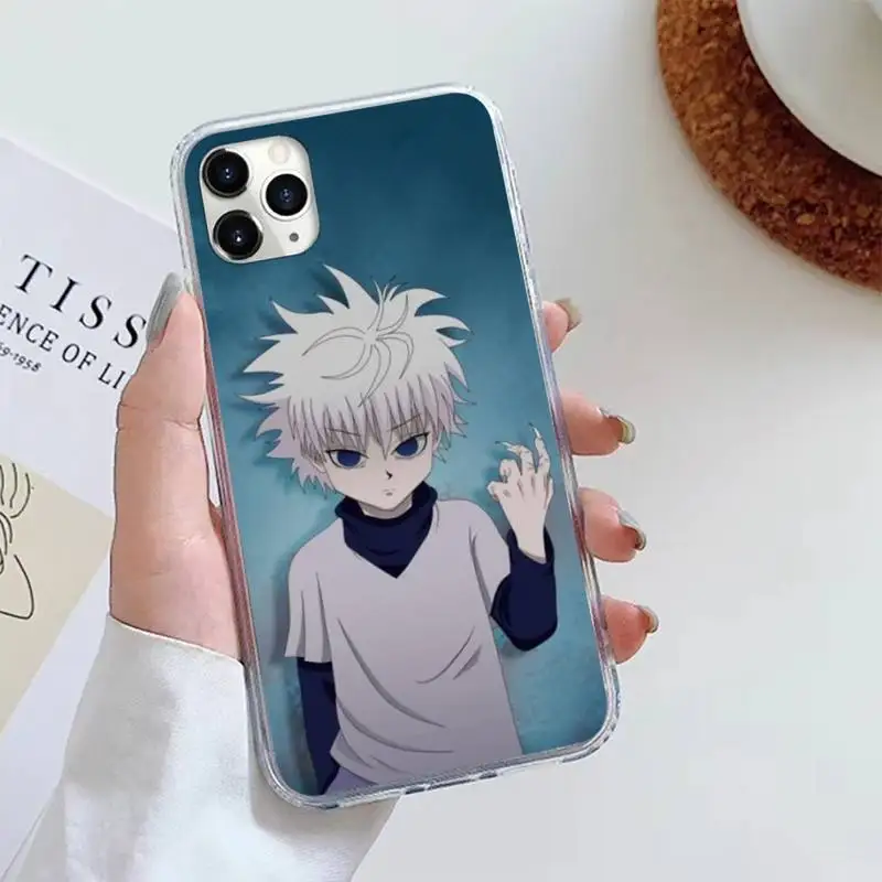 

Hunter X Hunter Killua Anime Phone Case For iphone 12 5 5s 5c se 6 6s 7 8 plus x xs xr 11 pro max