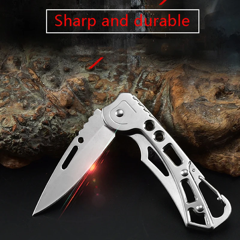 Складной нож из нержавеющей стали для самообороны Многофункциональный Военный