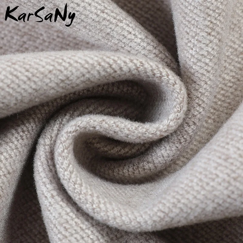 

Woolen Harem Pants Women Plus Size Office Female Winter Trousers High Waist Warm Thicken Casual Wide Leg Pants For Women Woolen