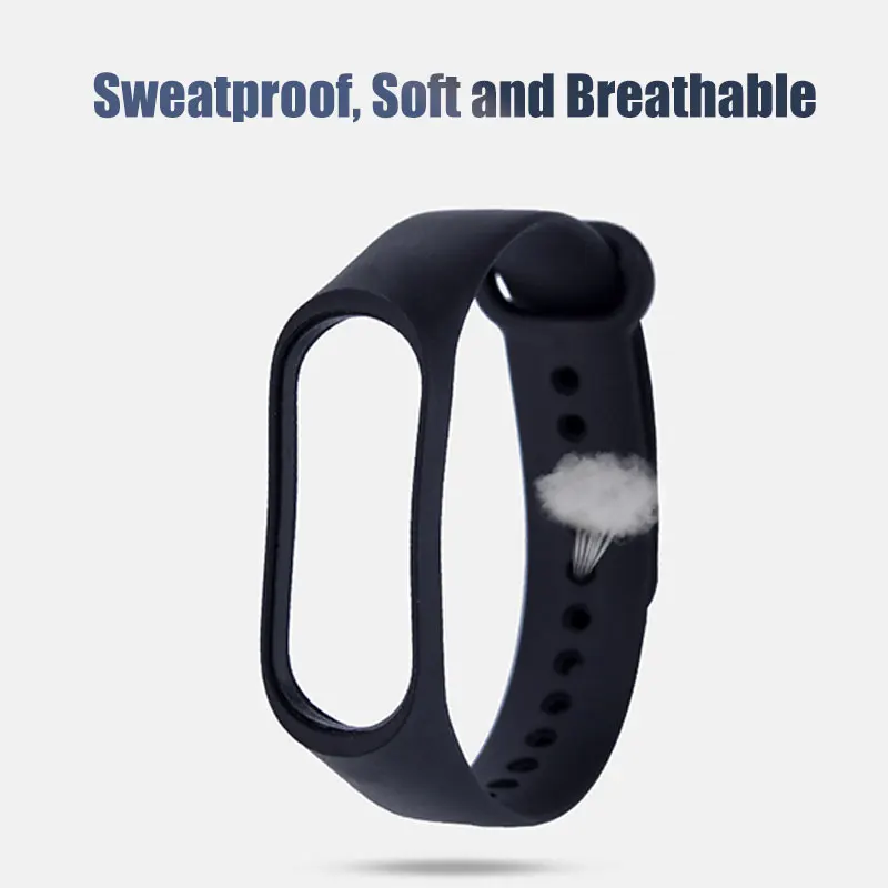 Для Xiaomi mi Band 3 4 Ремешок Красочные Мягкие силиконовые сменные браслеты чехол для Xio mi Band 3 4 аксессуары для смарт-браслета