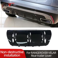 rovce rear bumper lower guard plate for land rover range rover velar l560 2017 2021 dymaic p380 hse rear trailer cover