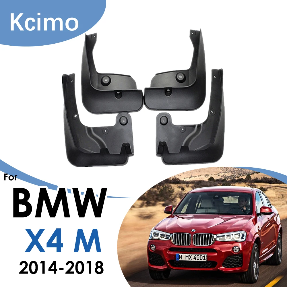 

Переднее и заднее автомобильное Брызговики для BMW X4 M40i M Sport F26 2015 2016 2017 2018, брызговик, брызговики