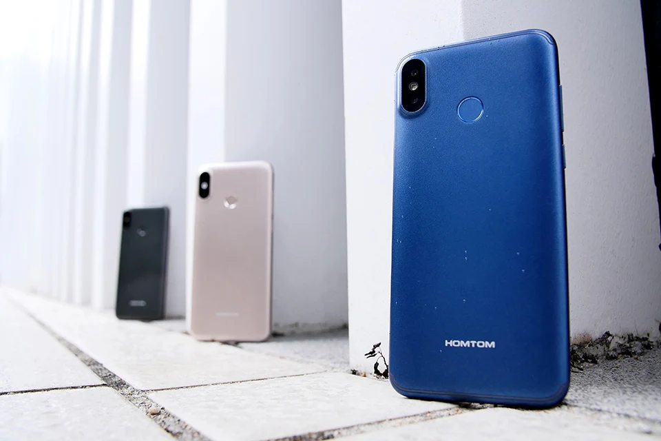 Оригинальная версия HOMTOM C1 16G rom 5," мобильный телефон 13 МП камера отпечаток пальца 18:9 дисплей Android 8,1 MT6580A разблокировка смартфона