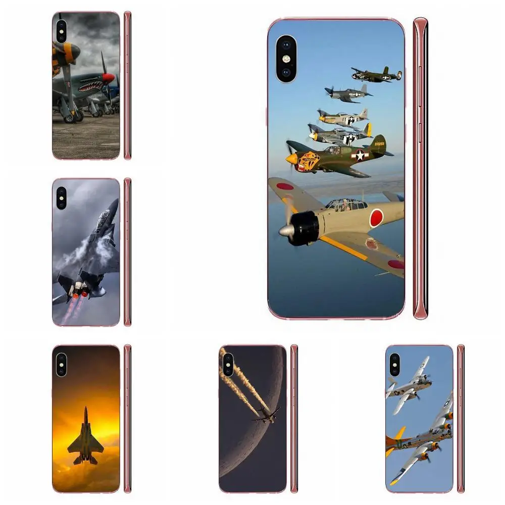 Для Galaxy A10 A10S A20 A20S A20E A30 A30S A40 A40S A50 A50S S8 S9 S10 S20 Plus мягкая кожа самолеты