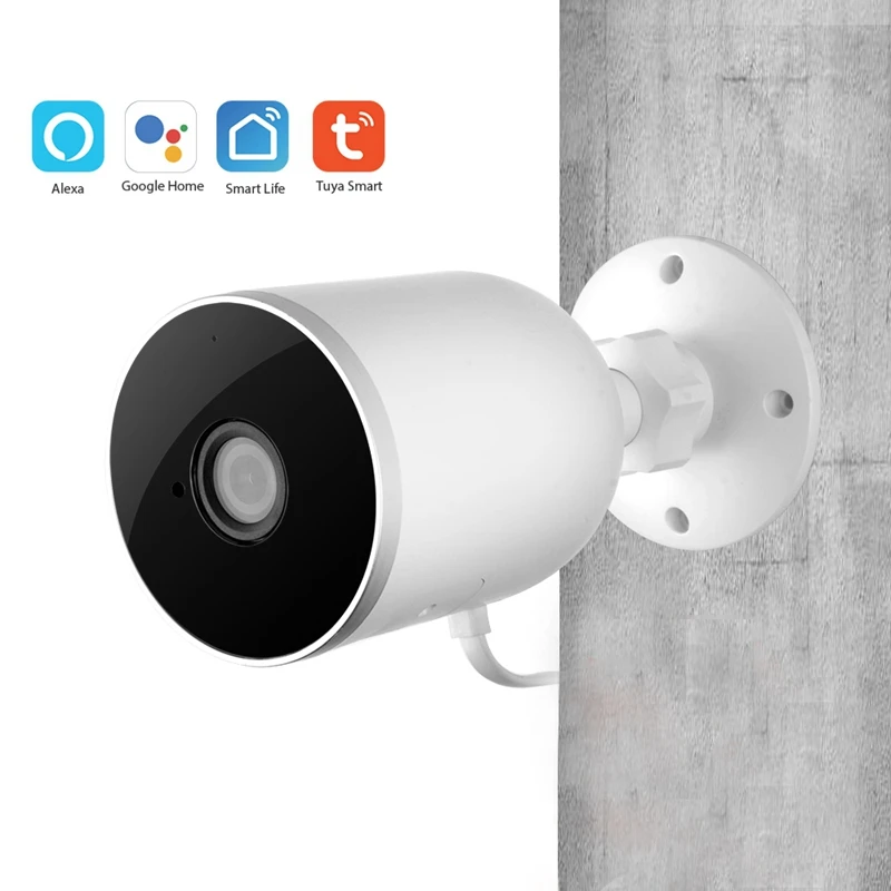Tuya Smart Life WiFi ip камера 1080P для домашней безопасности уличная ночного видения