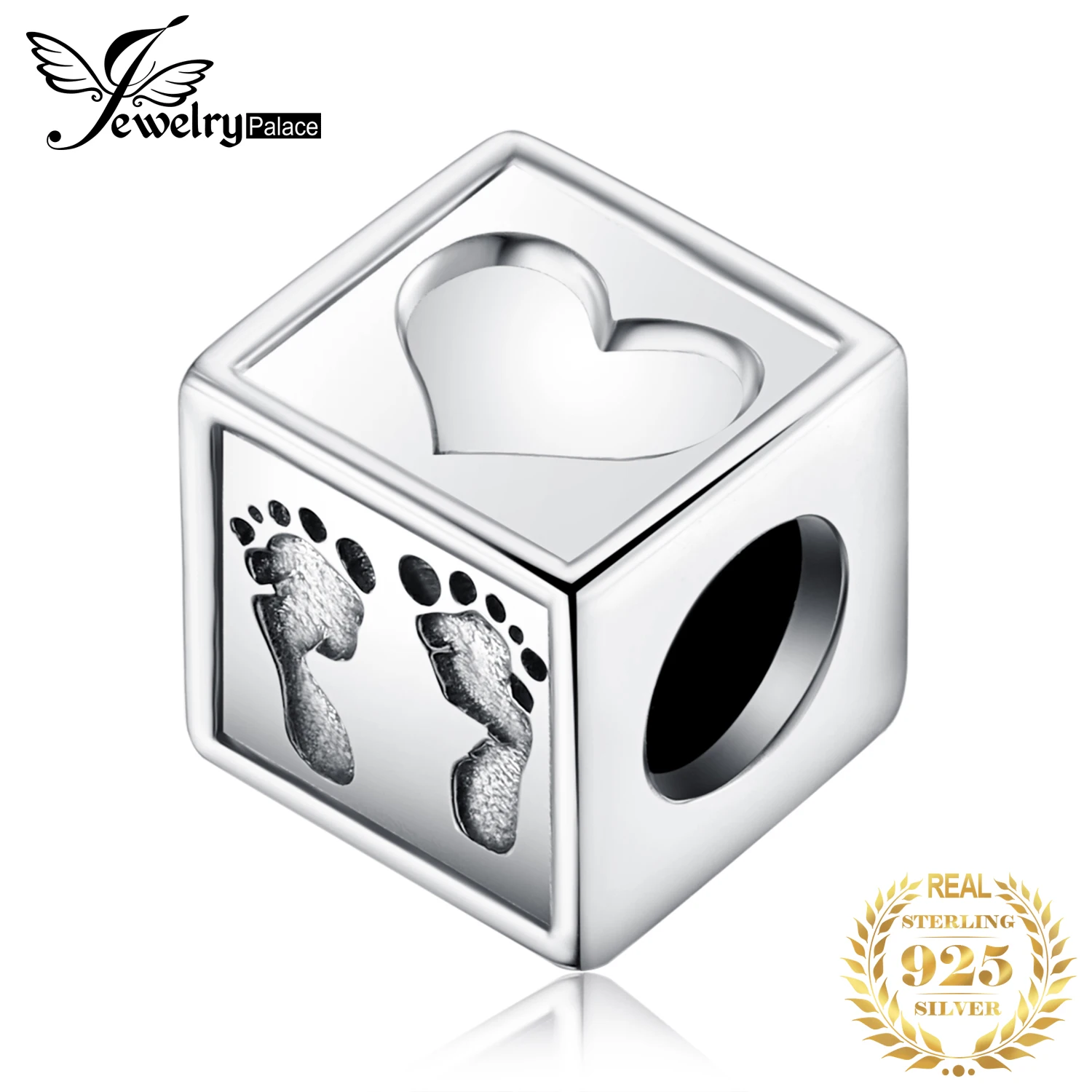 Ювелирные изделия милые детские серебряные бусины 925 пробы подвески серебро