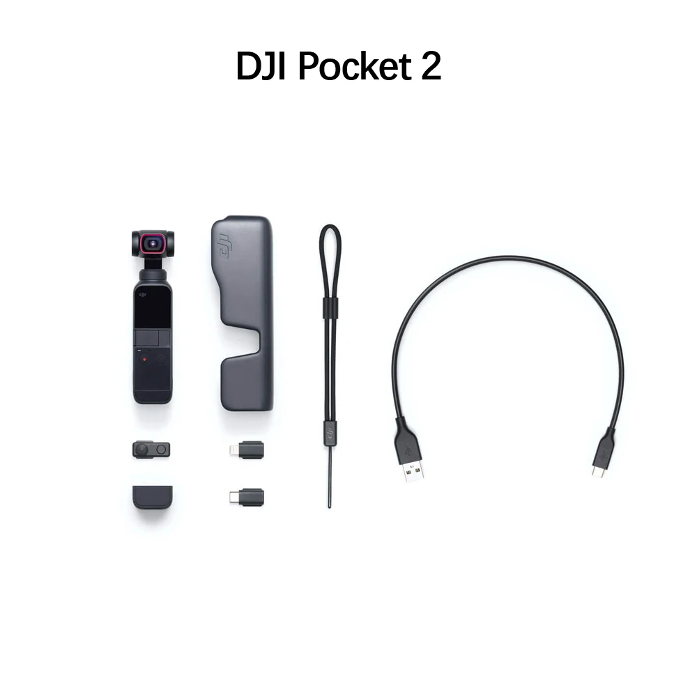 DJI Pocket 2/DJI 2 Combo handheld gimbal 64MP Image camera ActiveTrack 3 0 original brand new в наличии|Стабилизаторы и