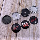 Эмблема автомобиля GT ST RT логотип GTR, 4 шт., 56 мм, 60 мм