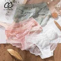 new sexy flower lace panties for women fashion breathable panty lingerie breathable hollow out briefs low rise female underwear