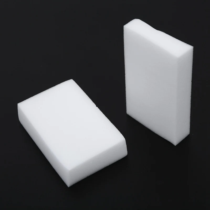 Меламиновая губка для мытья волшебная посуды в бело-розовые Кухня 10*6*2 см 100 шт |