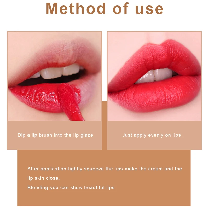 Агаг Queen скипетр губная помада воздушной для губ матовая морковно оранжевый цвет