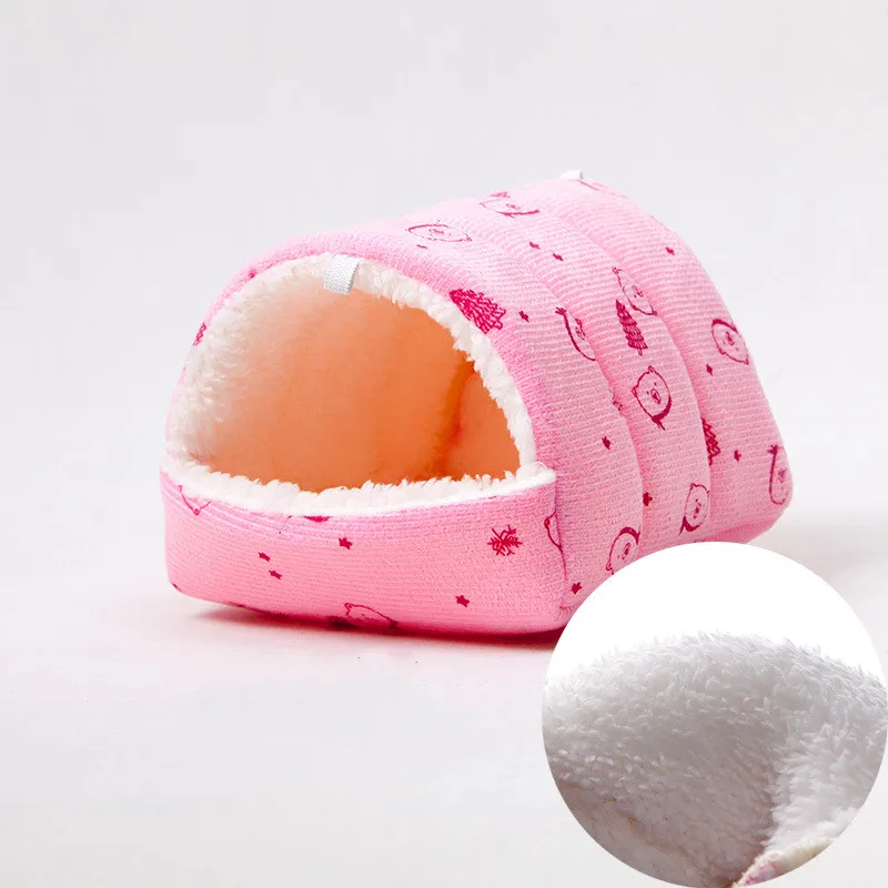 Хомяк гнездо Ежик морской свинки белка кровать кролик мешок Colugo Зимняя Теплая