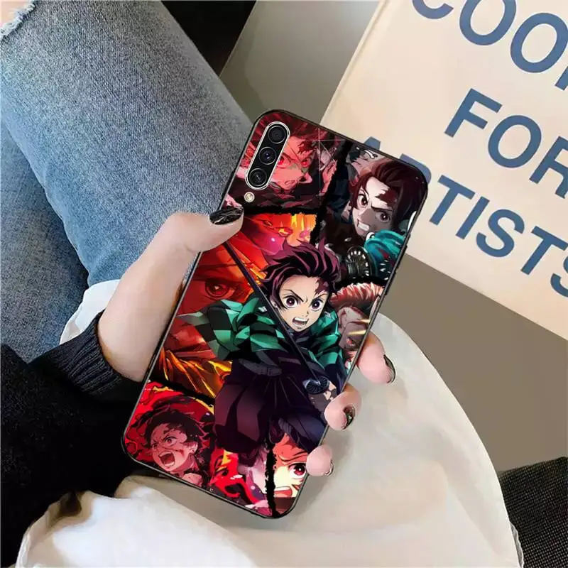 

Anime Demon Slayer Kimetsu Phone Case For Samsung Galaxy M10 20 30 A 40 50 70 71 6S A2 A6 A9 2018 J7 CORE PLUS STAR S10 5G C8