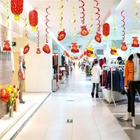 new year interior decoration festive hanging decoration shopping mall new year hanging f annual meeting new years festival