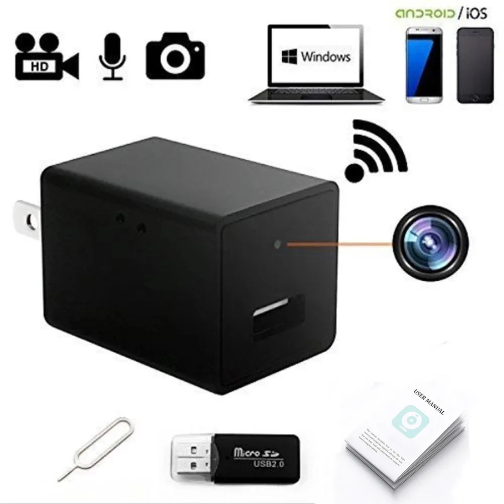 1080P HD мини-камера Espia Wifi микро-камера IP точка доступа Удаленная видеокамера