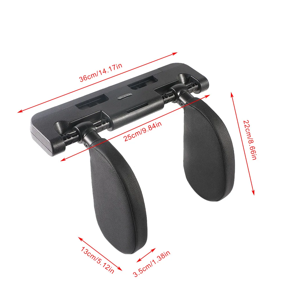 

Car Neck Headrest Pillow Cushion Seat Support Head Restraint Seat Pillow Headrest Neck Travel Sleeping Cushion For Kids Adults