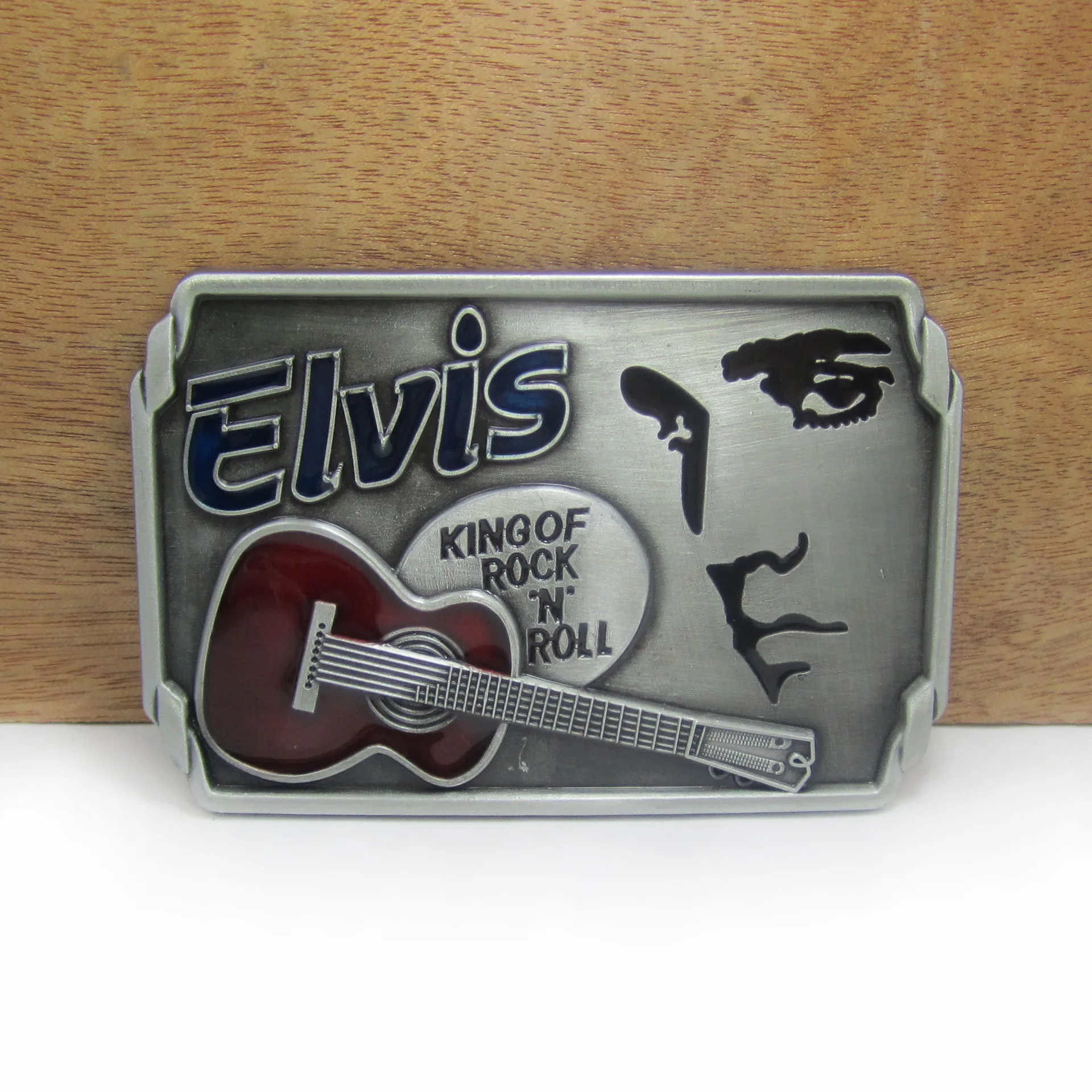 

Zinc Alloy Belt Buckle Guitar Music Pattern Belt Buckle