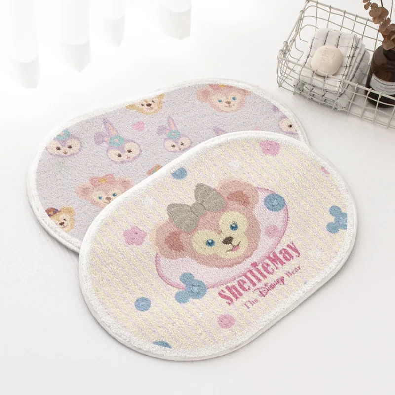 

Disney Cute Cartoon Star Dailu Bathroom Floor Mat Bathroom Absorbent Pad Bedroom Carpet Bathroom Non-slip Foot Mat Bedroom Deco
