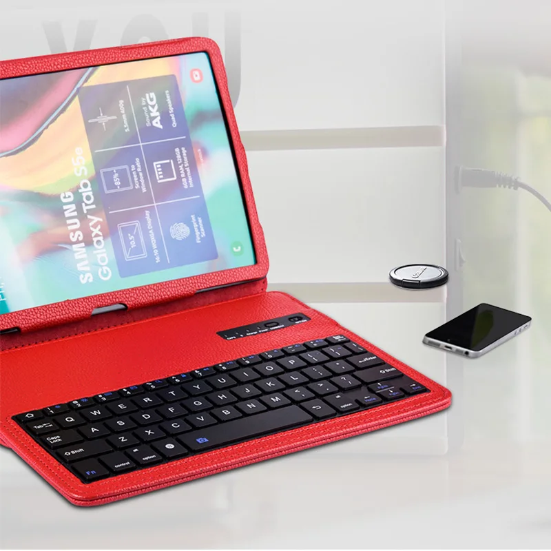 LZ T510 Bluetooth беспроводная клавиатура Abs материал для Samsung Galaxy Tab A 10 1 2019 со съемной