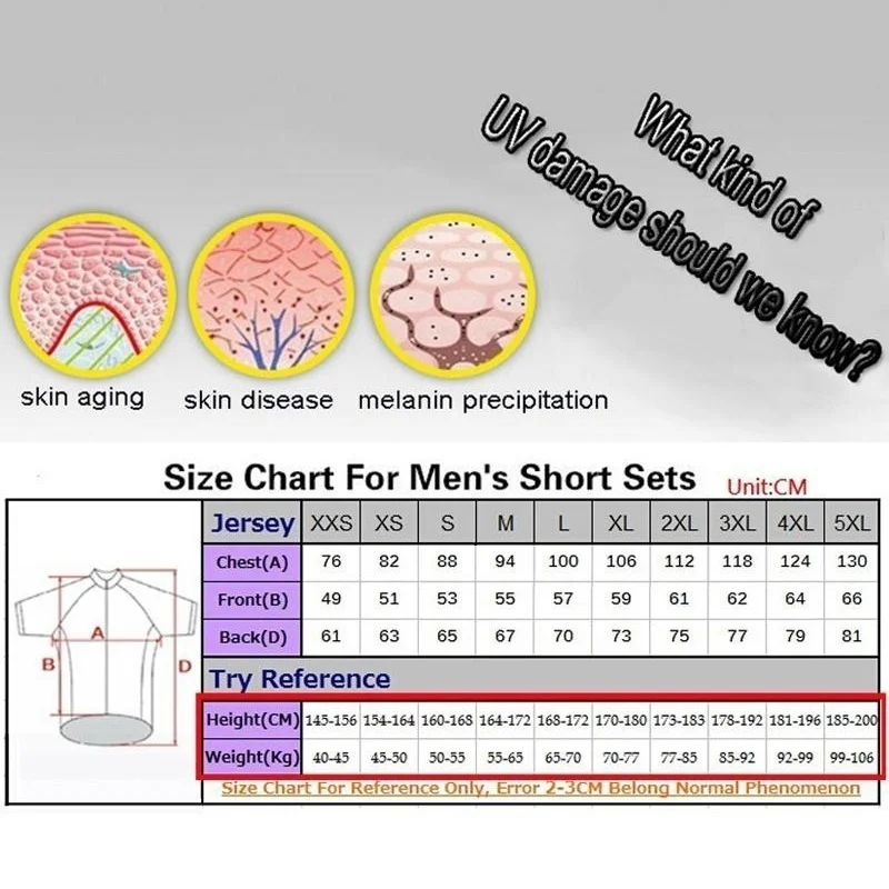 

Short Sleeve Jersey Quick Dry Cycling Jersey Men Shirt Maillot Ciclismo Bicycle Jersey Cycling Top Outdoor Sportswear Tees Bikes