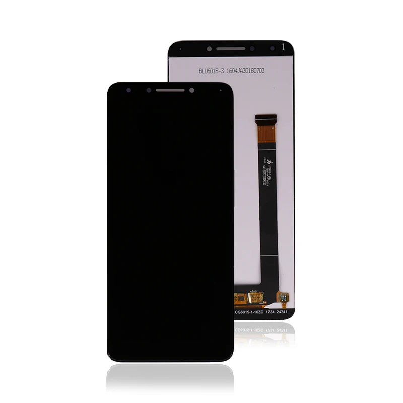 Черный lcd for Alcatel 7 6062 OT OT6062 ЖК дисплей Дисплей + Сенсорный экран Digitizer Ассамблеи