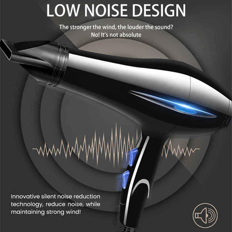 Новый профессиональный фен высокой мощности 220 В для парикмахера инструменты