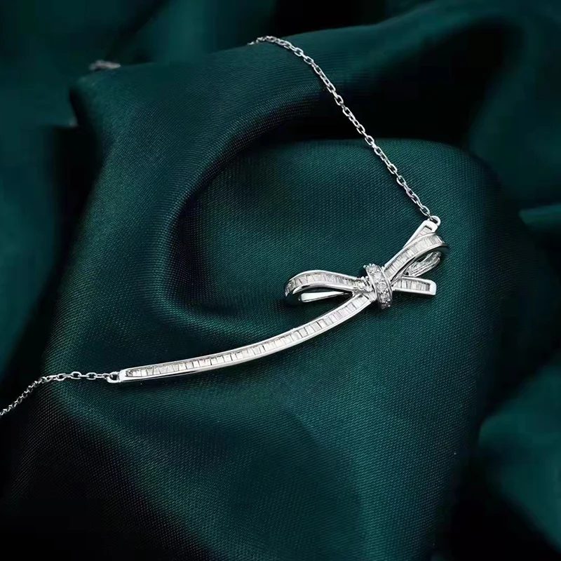 18k золото 0 47 CT ожерелье с натуральным бриллиантом для женщин Lnsect Подвески