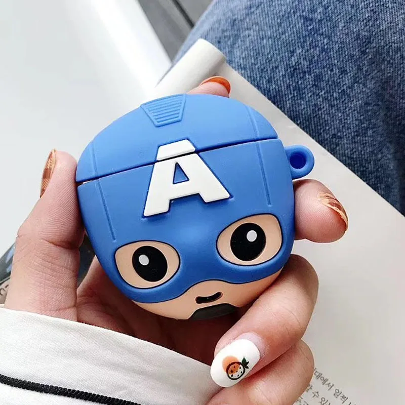 Чехол для AirPods с милым 3D рисунком авокадо, чехол для наушников Apple Airpods 2, силиконовый чехол для наушников Air pods, ремешок для наушников - Цвет: Style 22