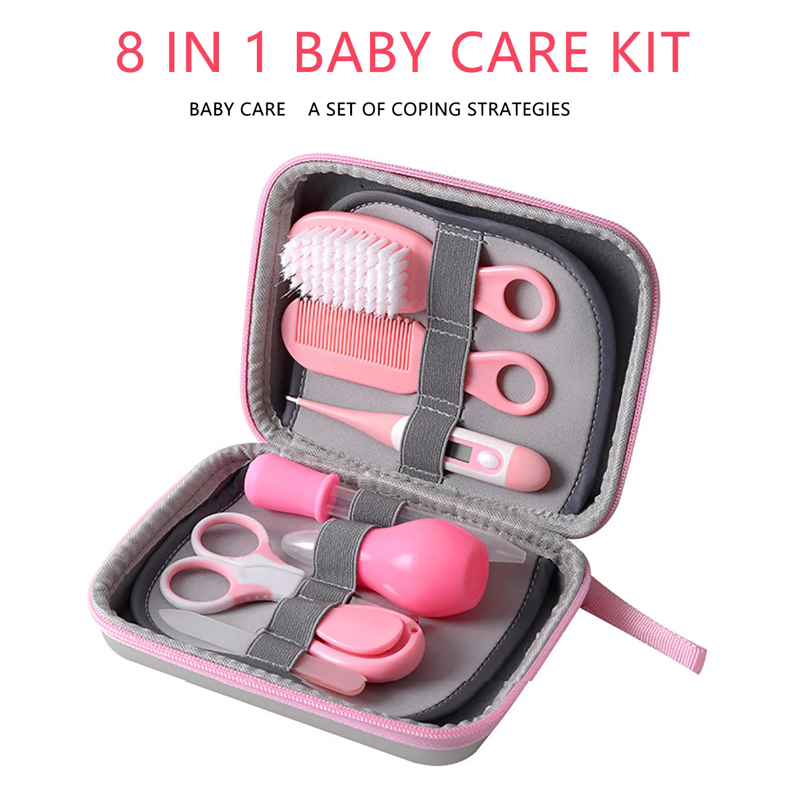 

Baby Health Care Kit,Baby Nail Care Baby Manicure Kit Baby Grooming Kit