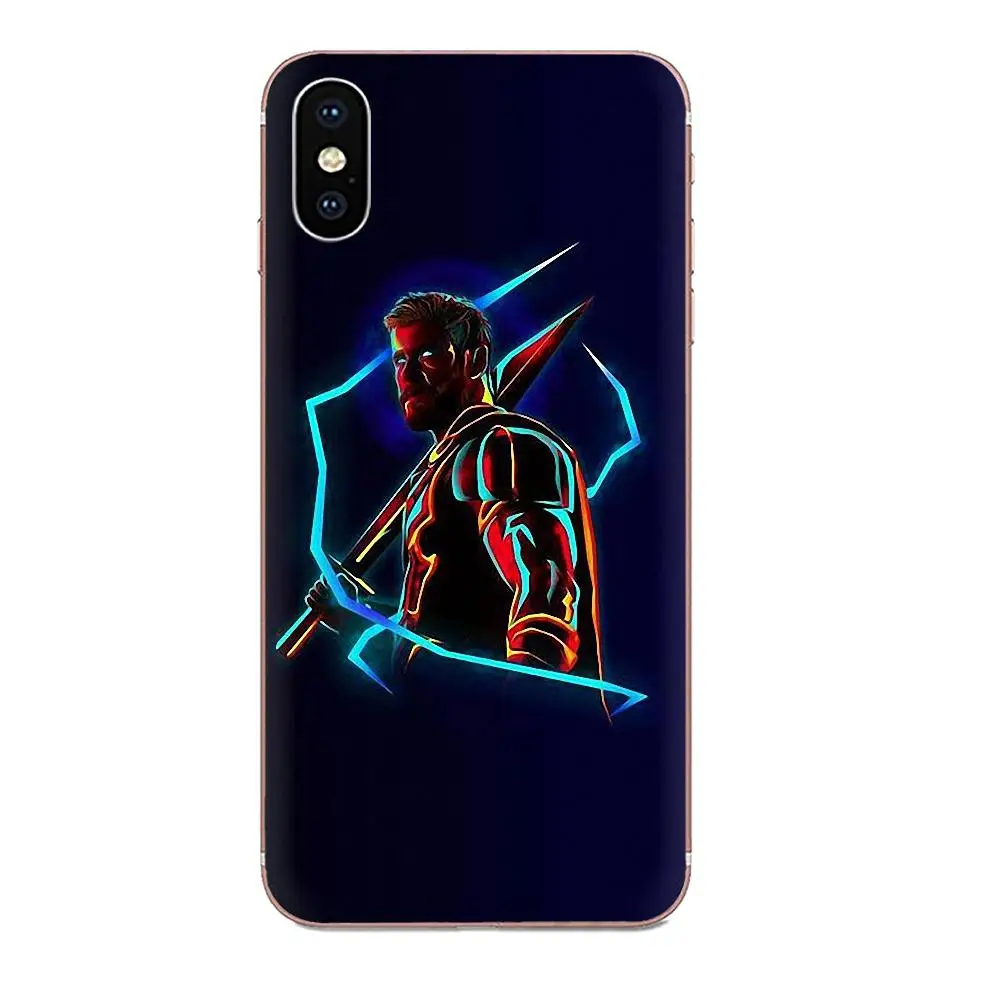 TPU принт Капа для Huawei Honor 4C 5A 5C 5X6 6A 6X7 7A 7C 7X8 8C 8S 9 10 10i 20 20i Lite рro с героями Marvel