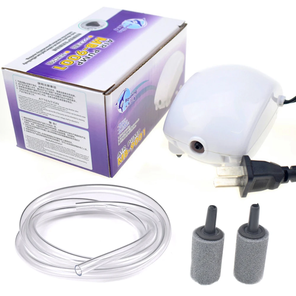 Аквариумный воздушный насос аквариумный мини компрессор кислородный
