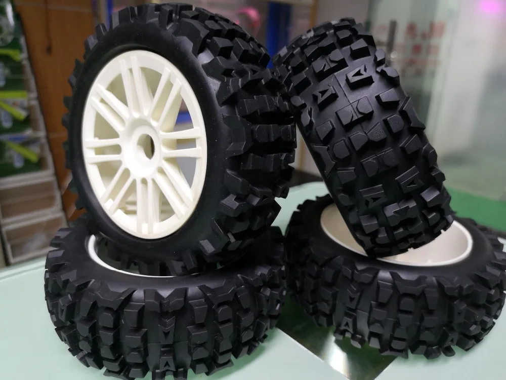 1/8 внедорожный багги гоночный Набор шин Hobao 8SC короткий ход HPI TAMIYA HSP 4 шт