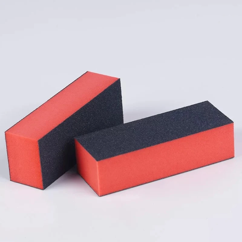 3 стороны Полировка Ногтей губка для ногтей шлифовальный буферный блок моющийся