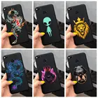 Чехол для Xiaomi Redmi 4X, роскошный черный силиконовый чехол с животными для Xiaomi Redmi 4 X 4X Redmi4X, мягкие тонкие Чехлы, чехлы для телефонов, бампер