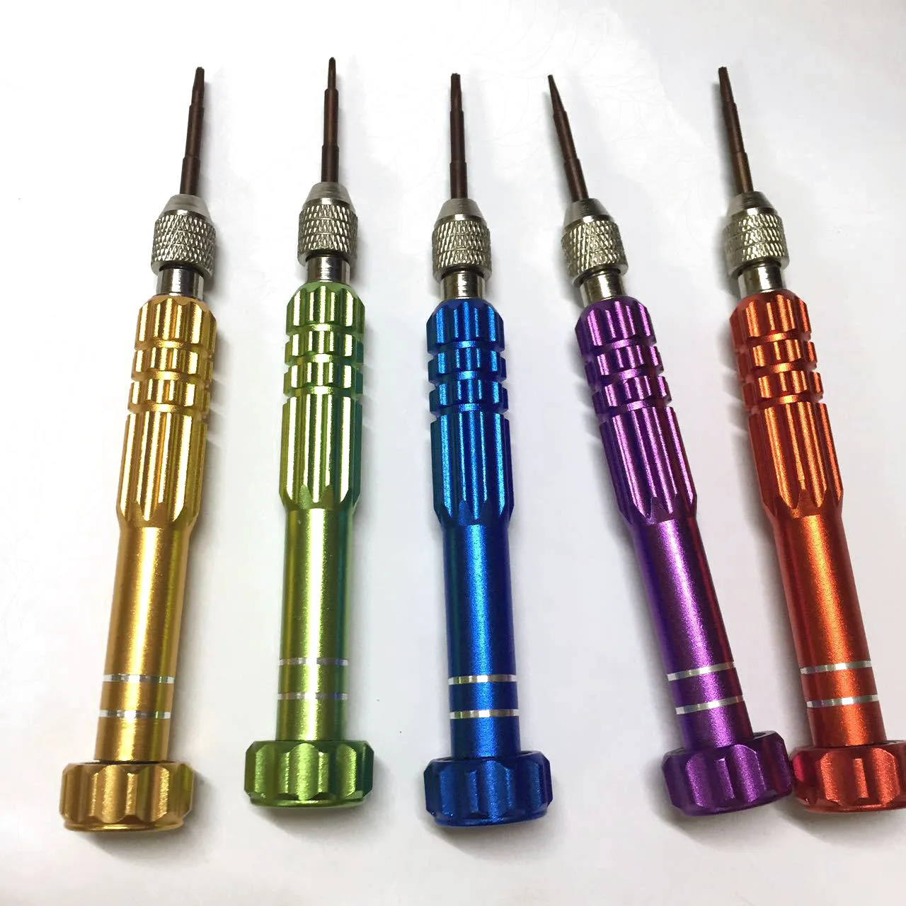 Дешево! Набор прецизионных отверток 5 в 1 легированная сталь S2 нескользящая ручка