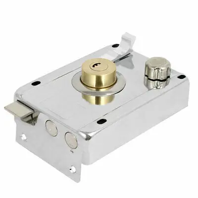 Домашние дверные ворота безопасности вертикальный ключ цилиндр заглушка обод