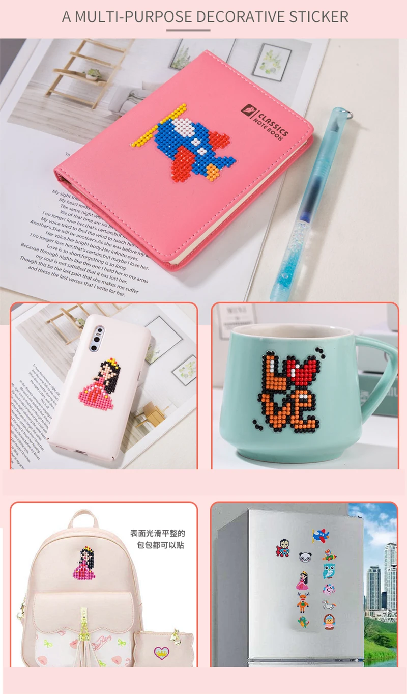 XIE SHOU бриллиантовые наклейки, мини-узор, мультфильм, Новое поступление, горячая Распродажа, алмазная живопись, вышивка для украшения телефонной книги