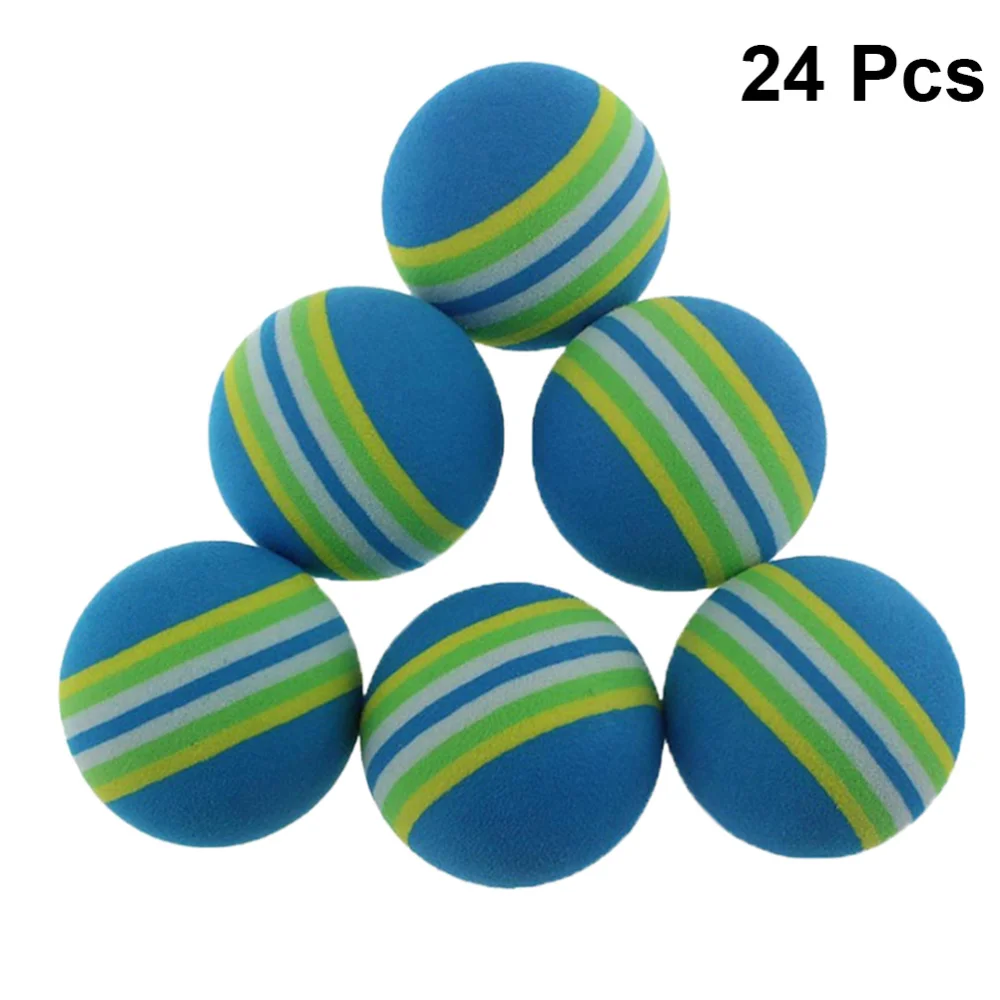 

8pcs 42mm Rainbow EVA Practice Indoor Training Aid Training (Colorful)