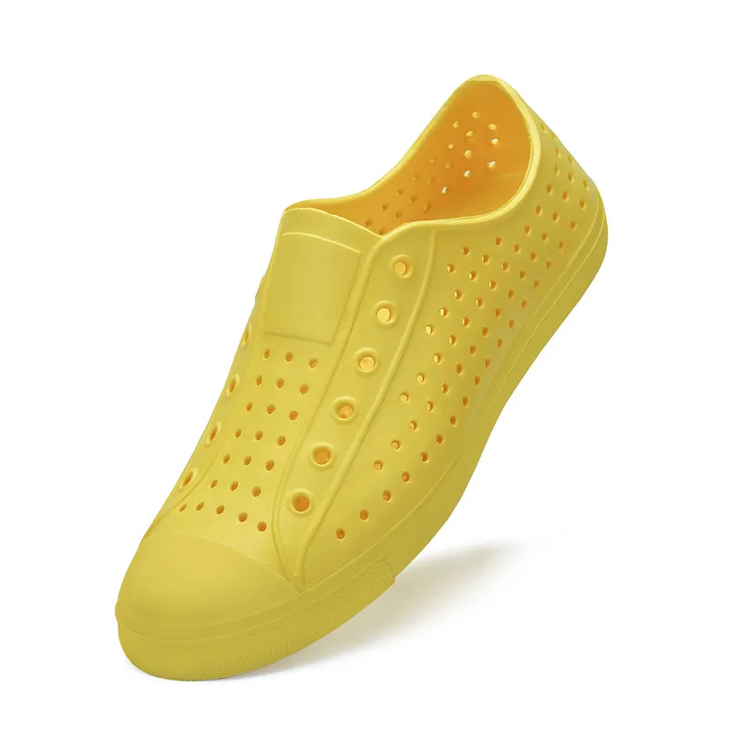 Мужские шлепанцы на резиновой подошве летние дышащие сандалии пляжные