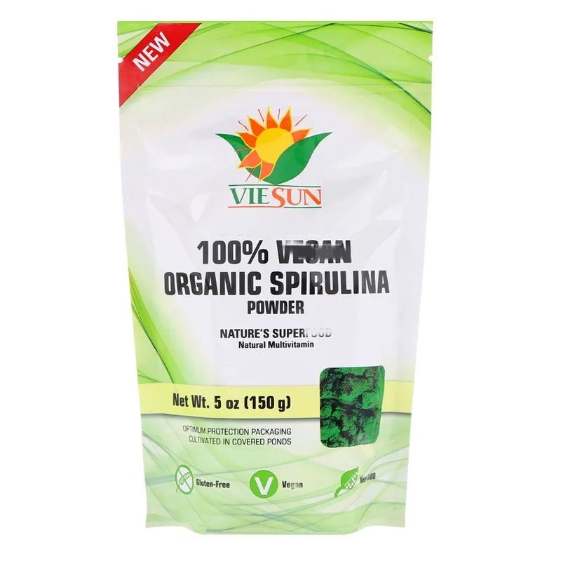 

100% органический порошок Спирулина, антиоксидант, 5 унций (150 г)