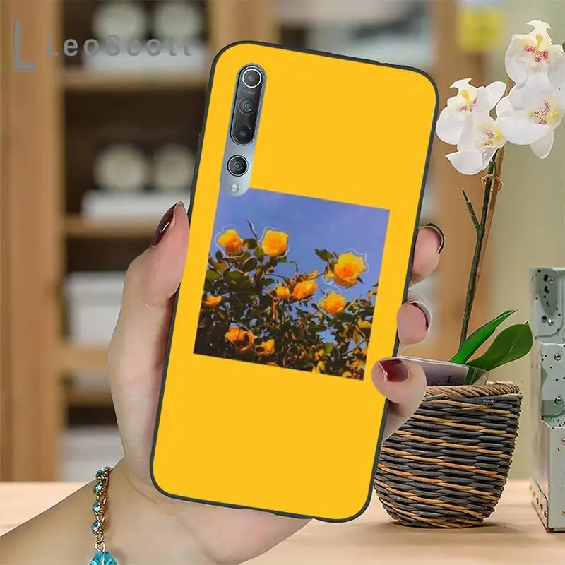 

Beautiful Yellow Sunflowe Phone Case For Xiaomi mi Redmi note 7 8t 9 9t 9s 8 10 10t 11 pro lite K20 max 3
