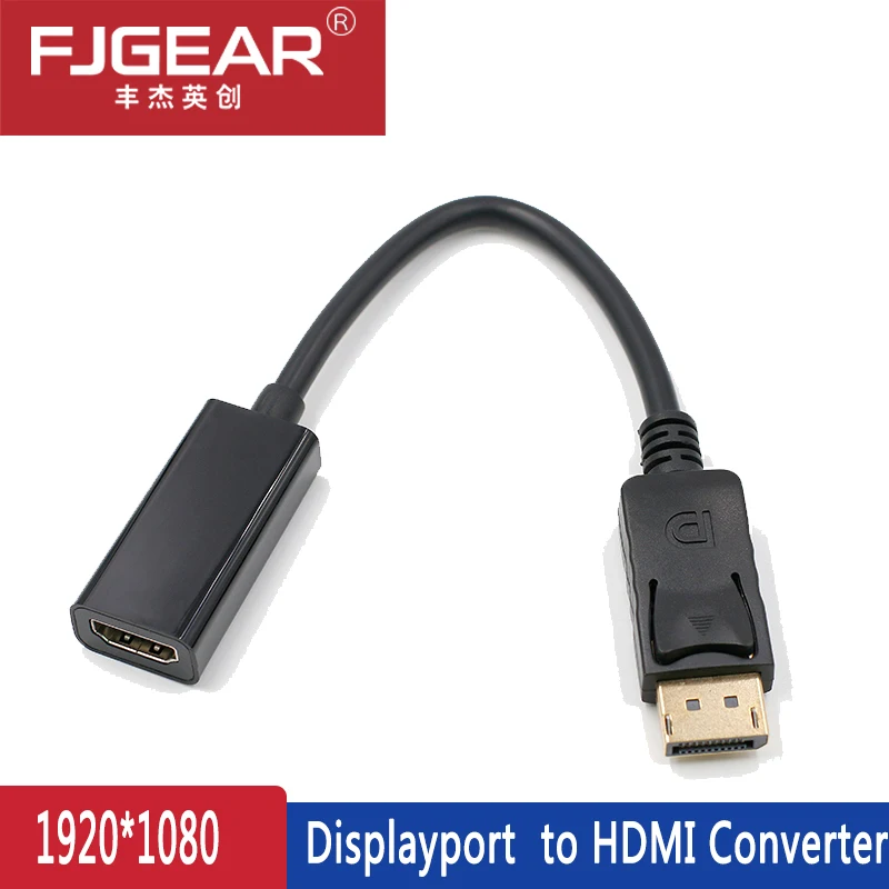 5 шт./лот DP Displayport Мужской к HDMI Женский кабель конвертер адаптер для Apple hp DELL PC