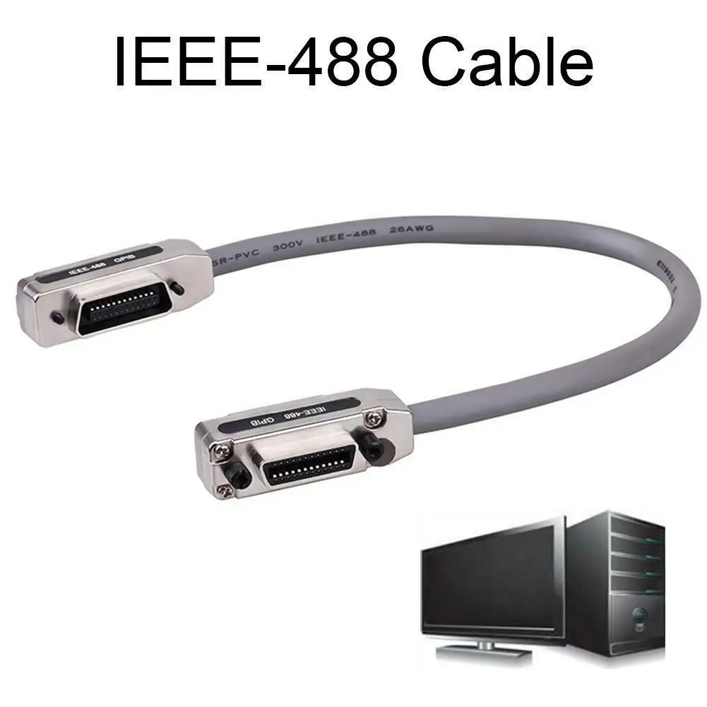 IEEE-488 Cable GPIB Metal Connector Adapter Plug and Play with Nickel Plated Shells 0.5M 1M 3M 5M 10M | Обустройство дома