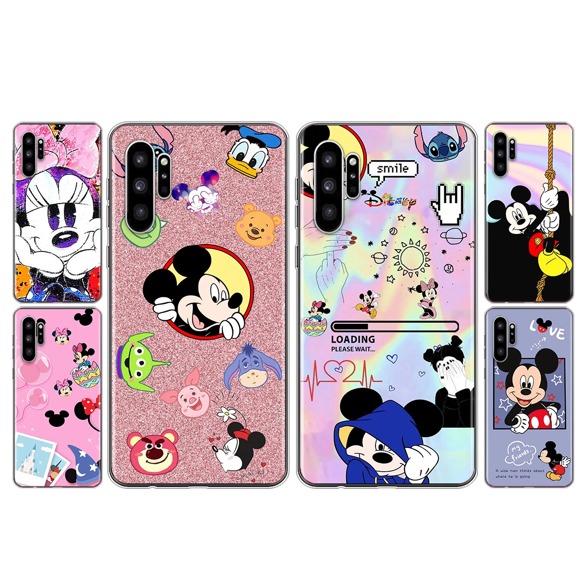 

Disney mickey mouse estilo For Samsung Note 20 Ultra 10 Pro Plus 8 9 M02 M31 S M60S M40 M30 M21 M20 M10 S M62 M12 F52 Phone Case