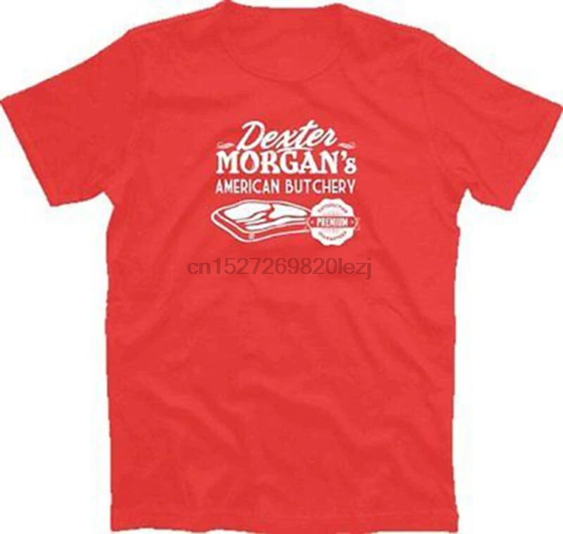 Известный фильм Dexter Morgans American Butchery I футболка S XXXL|Мужские футболки| |